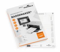 Indstiksark badgemaker&reg;e 17x67mm Mikroperforerede indstiksark til navneskilte i format 17x67mm.
