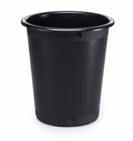 Papirkurv basic 13l Rund papirkurv med greb kant. 1 stk