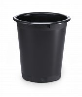 Papirkurv basic 13l Rund papirkurv med greb kant. 1 stk