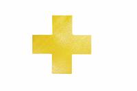 Gulvmarkering "kryds" permanent Permanent gulvmarkering "Kryds" 150mmx0,7mmx150mm, 10 stk pakke