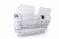 Brochureholder flexiplus 2 a4 tv&aelig;r magnetisk Komplet FLEXIPLUS 2 A4 brochureholder s&aelig;t med 2 bakker i liggende format til magnetisk v&aelig;gmontering.