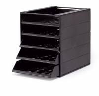 Skuffekabinet idealbox basic 5 blue angel Brevbakkesystem med fem bakker til dokumenter op til C4 format. Blue  Angel miljøcertificeret.