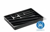 Idealbox skuffeindsats blue angel Bakke med otte rum. Blue Angel milj&oslash;certificeret.