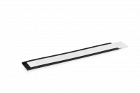 Magnetic c-profile 30 big pack Magnetisk etiketholder 200 mm x 30 mm incl. etiketter og transparent indsætningsskinne. Til metal overflader. Storpak.