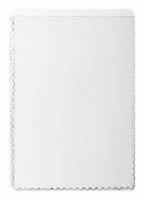 Beskyttelsesholder til id-kort 59x86 mm Kortholder fremstillet af ekstra st&aelig;rk, rivefast polypropylen. Sikker mod kopiering. Oversiden er &aring;ben.59 x 86 mm format