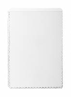 Beskyttelsesholder til id-kort 59x86 mm Kortholder fremstillet af ekstra stærk, rivefast polypropylen. Sikker mod kopiering. Oversiden er åben.59 x 86 mm format
