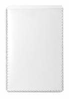 Beskyttelseskortholder til id-kort 54x86 mm Kortholder fremstillet af ekstra st&aelig;rk, rivefast polypropylen. Sikker mod kopiering. Oversiden er &aring;ben.54 x 86 mm format