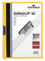 Klemmappe duraclip&reg; 30 a4 Den originale klemmappe med transparent forside, kan rumme op til 30 A4 sider.