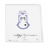 Plastomslag a4 pp Holdbar og slidstærk plastomslag af  0,12mm polypropylen plast. 10 stk.