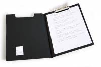 Clipboard dobbelt a4 Dobbelt clipboard i A4 format af plastovertrukket kraftigt karton.