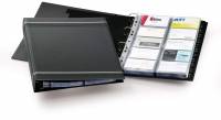Visifix&reg; a4 Visitkortmappe A4 med ringmekanisme med plads til 400 visitkort.