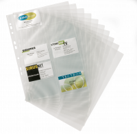 Visitkortlomme a4 Visitkortlomme A4 med plads til 20 visitkort