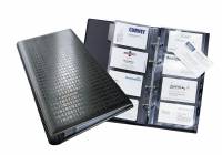 Visifix&reg; centium Visitkortmappe med ringmekanisme med plads til 400 visitkort.