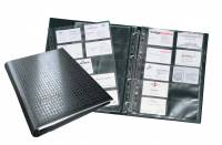 Visifix&reg; centium a4 Visitkortmappe A4 med ringmekanisme med plads til 400 visitkort.