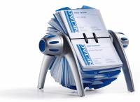 Visifix&reg;flip vegas Rullekartotek til visitkort med 200 lommer med plads til 400 visitkort.