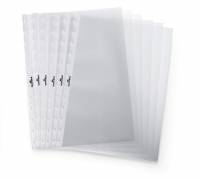 Duralook&reg; cover T-hulede plastlommer til udvidelse af DURALOOK&reg;EASY demomapper.