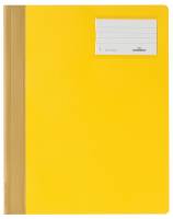 Tilbudsmappe a4+ opak Ekstra bred kvalitetsmappe i h&aring;rd PVC med plastbelagt arkivbj&aelig;lke og klar inderlomme p&aring; bagsiden.