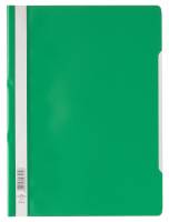 Tilbudsmappe clear view folder a4 pp pakke med 25 stk. Standard kvalitetsmappe med gennemsigtig forside,