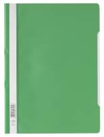 Tilbudsmappe clear view folder a4 pp pakke med 25 stk. Standard kvalitetsmappe med gennemsigtig forside,