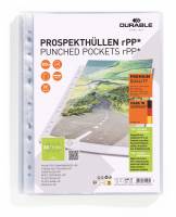 Plastlomme til ringbind premium a4 rpp 100 stk/pose. Universal hul, kraftig plastlomme fremstillet af genanvendt polypropylenplast.