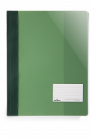 Clear view folder Stærk tilbudsmappe til A4+ format. Med etiketlomme og indvendig lomme