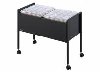 Economy hængemappevogn 100 duo Vogn af stål til ca 100 stk A4-hængemapper.