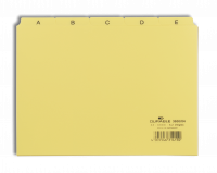 Guide indekskort a5 opdeling 5/5 a-z trykte faner pp Format: A5 H&oslash;jdexBredde: 148 x 210 mm Materialetykkelse: 0,3 mm Fanebredde: 40 mm