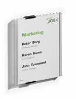 Info sign 149x210mm (a5 høj) Dør og vægskilte i aluminium og frontplade i akryl. Design indstiksetiket med gratis skabelon. 1 stk