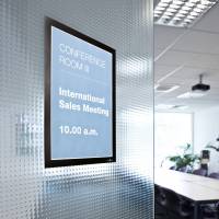 Inforamme duraframe&reg; a4 bulk pack Selvkl&aelig;bende informationsramme til oplysninger i A4-format. Magnetisk ramme p&aring; forsiden g&oslash;r det nemt at udskifte informationer. 10 stk/pose