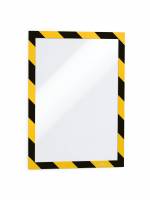 Inforamme duraframe&reg; security a4 Selvkl&aelig;bende to farvet informationsramme til sikkerhed og advarsel oplysninger i A4-format. Magnetisk ramme p&aring; forsiden g&oslash;r det nemt at udskifte informationer. 2 stk/pose