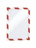 Inforamme duraframe&reg; security a4 Selvkl&aelig;bende to farvet informationsramme til sikkerhed og advarsel oplysninger i A4-format. Magnetisk ramme p&aring; forsiden g&oslash;r det nemt at udskifte informationer. 2 stk/pose