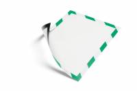 Inforamme duraframe&reg; magnetic security a4 To farvet magnetisk informationsramme til sikkerhed og advarsel oplysninger i A4-format. 5 stk/pose