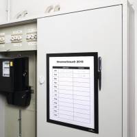 Inforamme duraframe magnetic note a4 Magnetisk inforamme til at skrive direkte p&aring; A4 dokumentet inderfor rammen, 1 stk. pk.