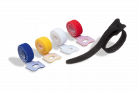Cavoline® grip tie Selvklæbende bånd for hurtigt organisering og bundtning af kabler. Med velcro sløjfe for høj trækkraft. 200 mm x 20 mm assorteret i frv. 01+02+03+04+07