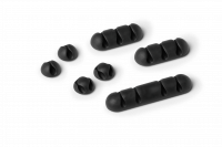 Cavoline® clip mix Sæt med selvklæbende holder til 1, 2, 3 og 4 USB-kabler, 7 stk pr. pk.