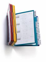 Vario&reg; wall 20 Komplet registersystem med v&aelig;gstativ af metal og 20 A4-lommer i polypropylen.