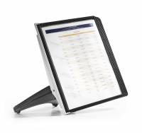 Sherpa&reg; soho 5 Komplet registersystem velegnet til den lille kontor eller hjemmekontoret. Incl.bordstativ og 5 A4-lommer i polypropylen.