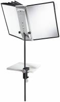 Sherpa&reg; desk clamp 10 Komplet s&aelig;t med arm med bordklemme og 10 stk lommer i A4.