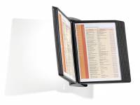 Sherpa&reg; style wall 10 Komplet registersystem med v&aelig;gstativ og 10 A4-lommer i polypropylen.