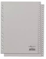 Register 1-52 Universalhullet polypropylen register med trykte faner 1-52.