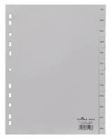 Register jan-dez Universalhullet polypropylen register med trykte faner Jan-Dez.