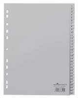 Register 1-31 Universalhullet polypropylen register med trykte faner 1-31.