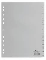 Register 1-15 Universalhullet polypropylen register med trykte faner 1-15.