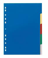 Faneblad 1-5 Faneblad i pp-plast med kartonforblad. A4 format