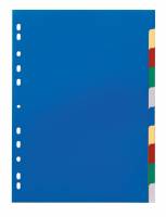 Faneblad 1-10 Faneblad i pp-plast med kartonforblad. A4 format