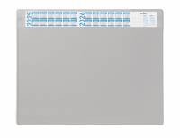 Skriveunderlag 650x520 mm med &aring;rskalender og aftagelig overflade Skriveunderlag med kalender i 4 &aring;r. Med anti-genskin og udskiftelig d&aelig;kplade