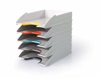 Brevbakke varicolor&reg; mix tray set a4 S&aelig;t med 5 stabelbare brevbakker i A4-format.