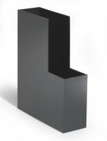 Tidsskriftholder cubo® a4 Tidsskriftholder i kvalitetsplast i et klassisk design. Ideel til opbevaring af en række magasiner og brochurer.