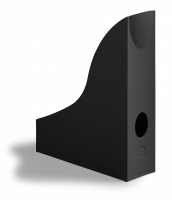 Tidsskriftholder eco a4 Tidsskriftholder til A4-formater med grebshul. Artiklen er forsynet med miljømærket Blue Angel