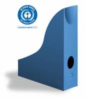 Tidsskriftholder eco a4 Tidsskriftholder til A4-formater med grebshul. Artiklen er forsynet med milj&oslash;m&aelig;rket Blue Angel